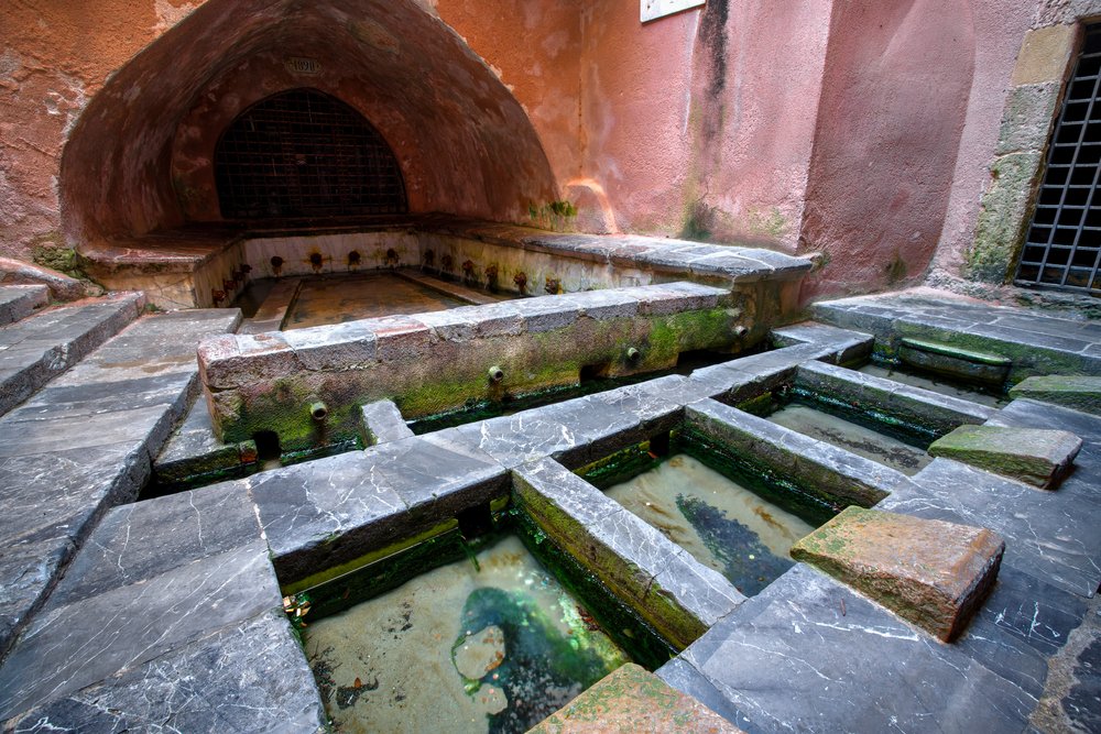 The Lavatoio Medievale — Cefalù's Arab-Norman medieval washhouse