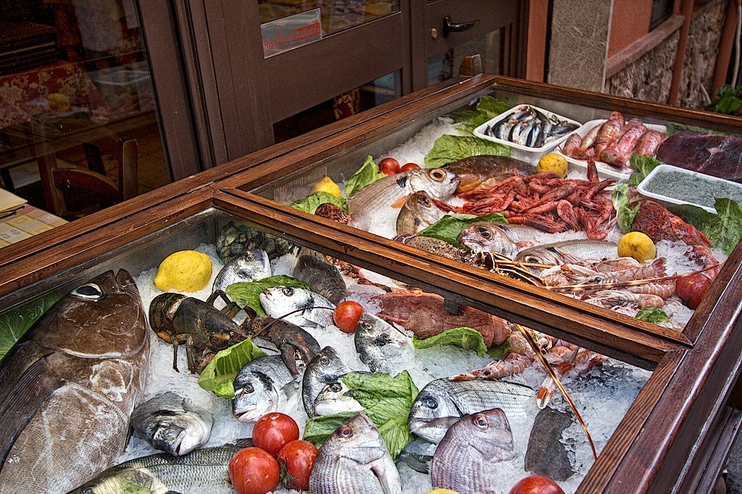 Fresh catch from the Tyrrhenian